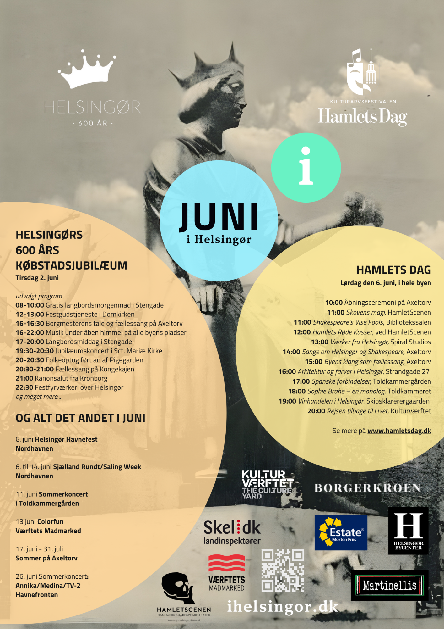 Juni i Helsingør 2026 - månedens plakat