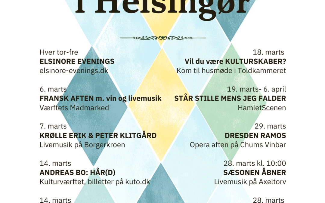 Marts i Helsingør: Foråret spirer frem